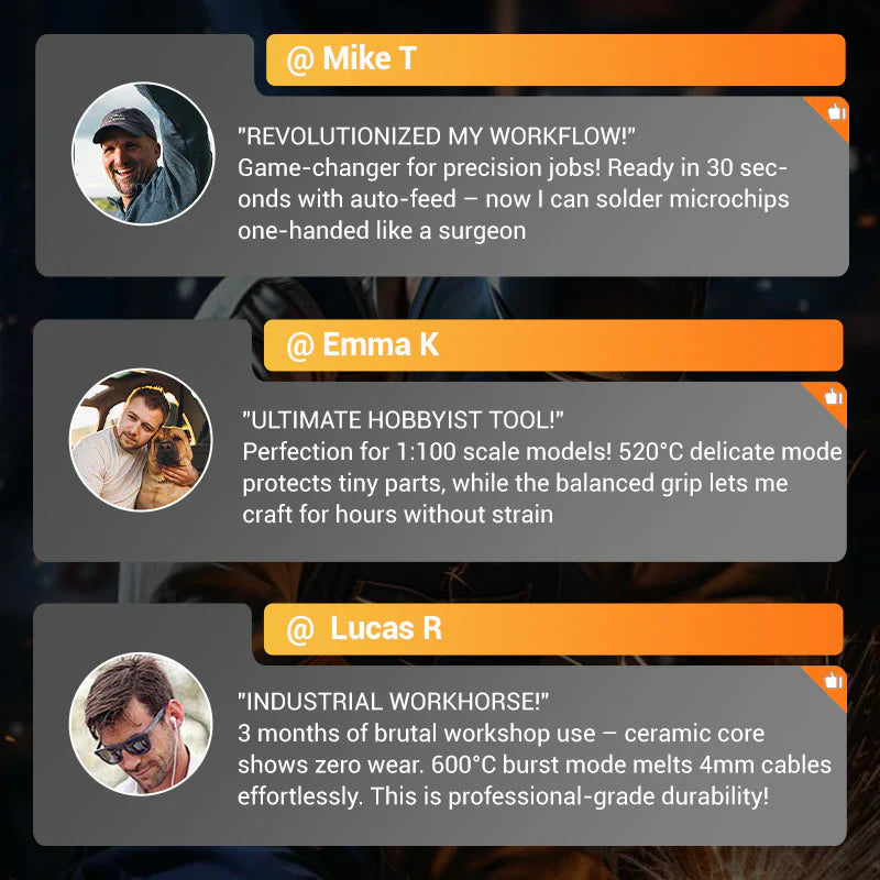 ROYALIFY ™ High-Efficient 80W Electric Welding & Sodering Iron Gun